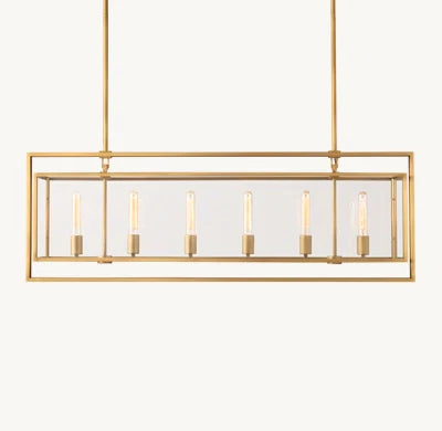 Michael Dell Rectangular Chandelier