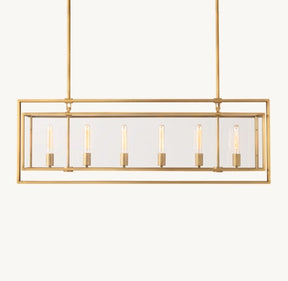 Michael Dell Rectangular Chandelier