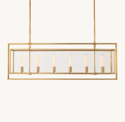 Michael Dell Rectangular Chandelier