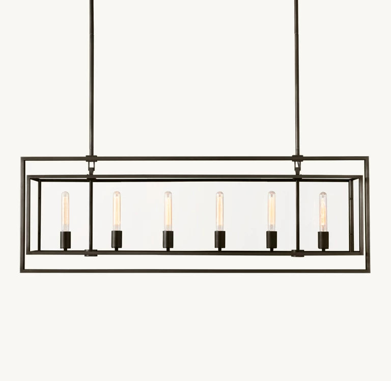 Michael Dell Rectangular Chandelier