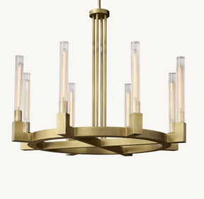 Clean Lines Round Chandelier 36'' 60'' 72''