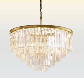 Odeon Round Chandelier For Living Room Dining Room 20" 32" 44"