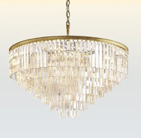 Odeon Round Chandelier For Living Room Dining Room 20" 32" 44"