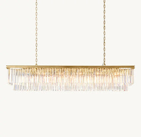 Odeon Rectangular Chandelier For Living Room Dining Room