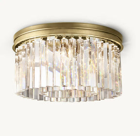 K9 Crystal Round Chandelier & Flush mount For Living Room Dining Room 32" 43"