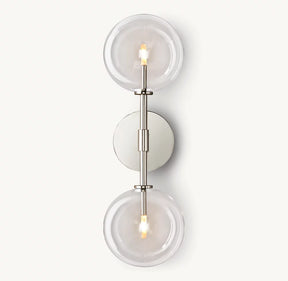 Globe Glass Linear Sconce