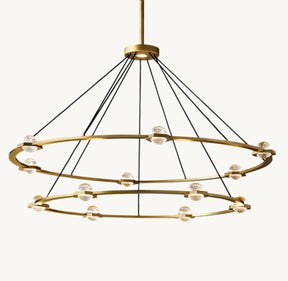 ECLATANT Crystal Round Chandelier 36'' 48'' 60''