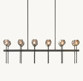 Belle Linear chandelier 48" 60"