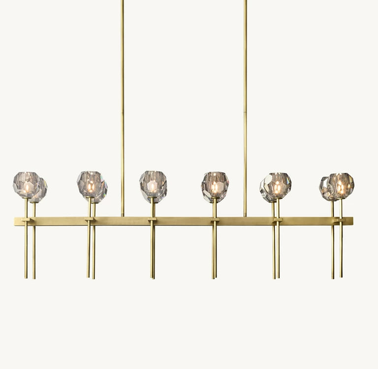 Belle Linear chandelier 48" 60"