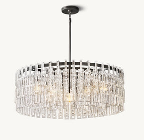 Marignac Crystal Chain Round Chandelier 36" 48'' 60''