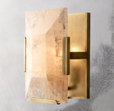 Harlow de Translucent Modern Calcite Wall Sconce