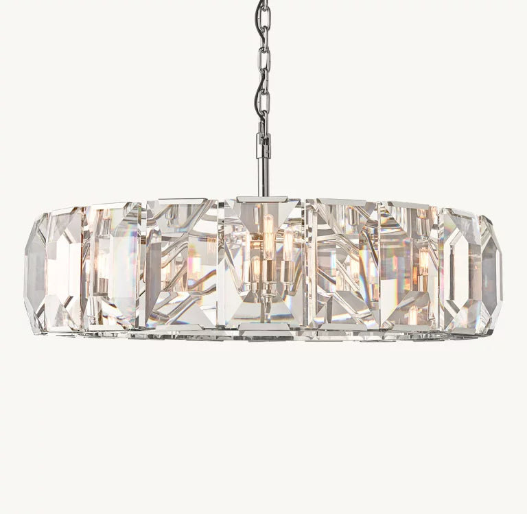 Harlow Crystal Round Chandelier 19'' 31'' 43''  60''