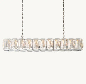 Harlow Crystal Rectangular Chandelier 42" 55" 62" 74"