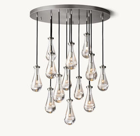 Raindrop Round Chandelier 36''