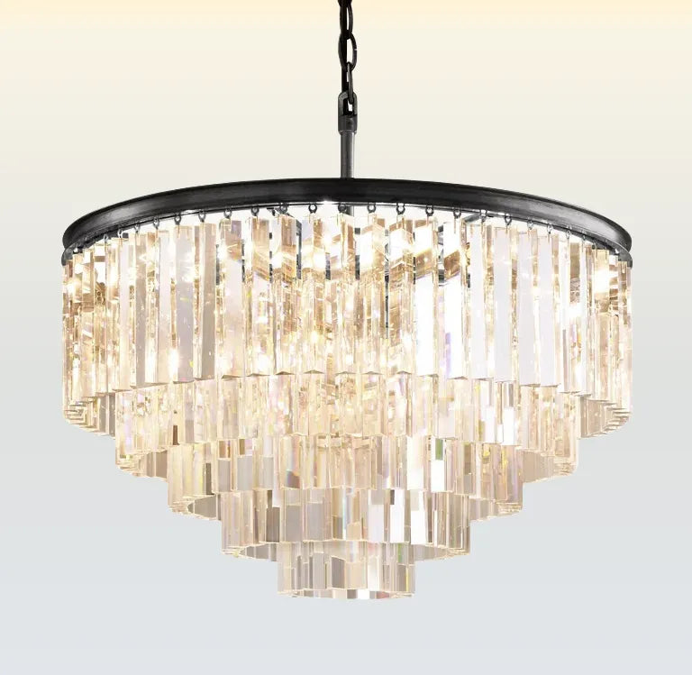 Odeon Round Chandelier For Living Room Dining Room 20" 32" 44"