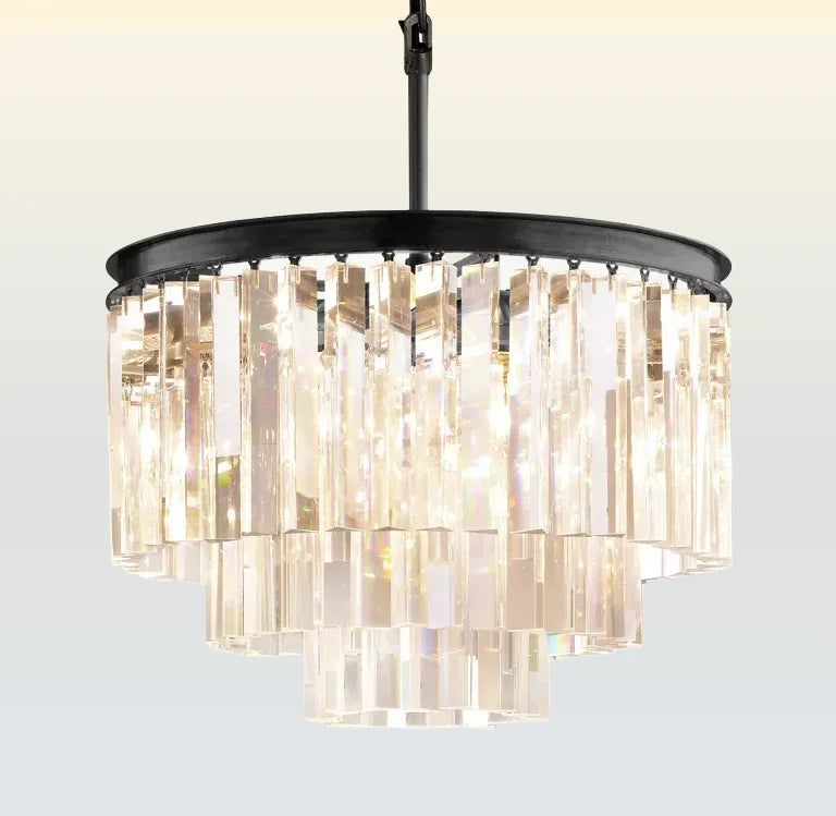 Odeon Round Chandelier For Living Room Dining Room 20" 32" 44"