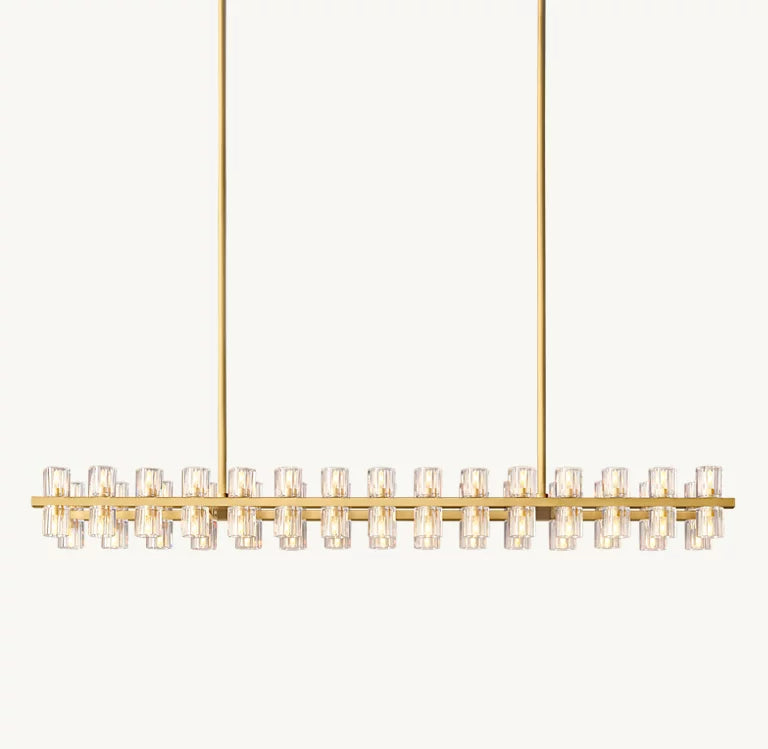 Arcachon Rectangular Chandelier 54'' 72''