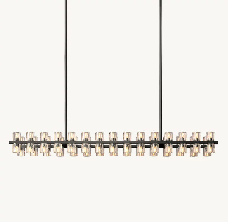 Arcachon Rectangular Chandelier 54'' 72''