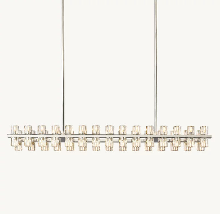 Arcachon Rectangular Chandelier 54'' 72''