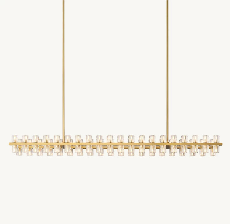 Arcachon Rectangular Chandelier 54'' 72''