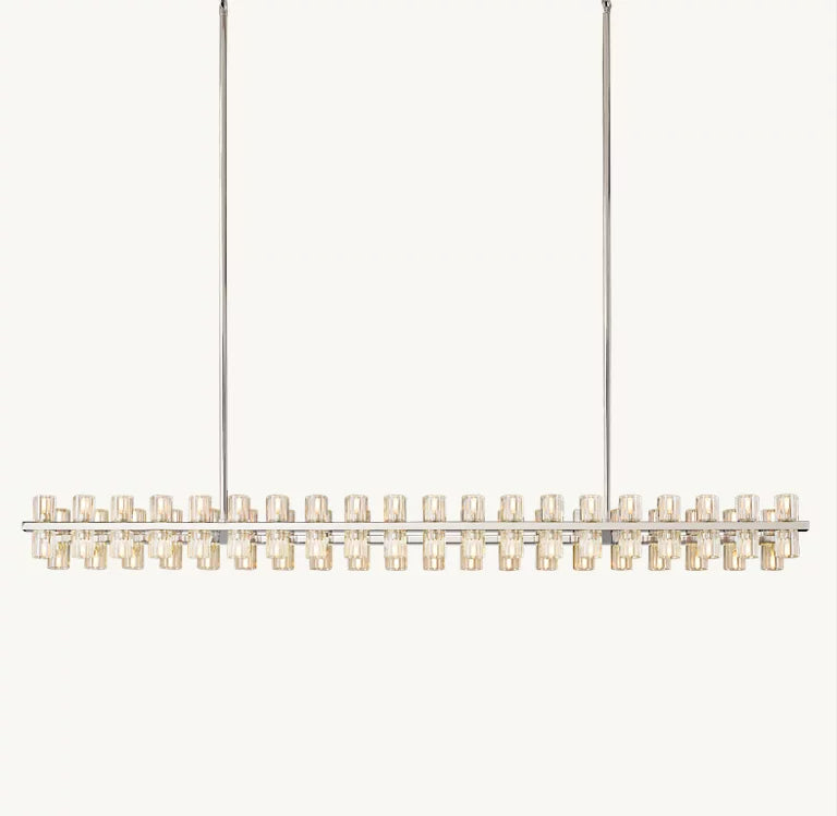 Arcachon Rectangular Chandelier 54'' 72''