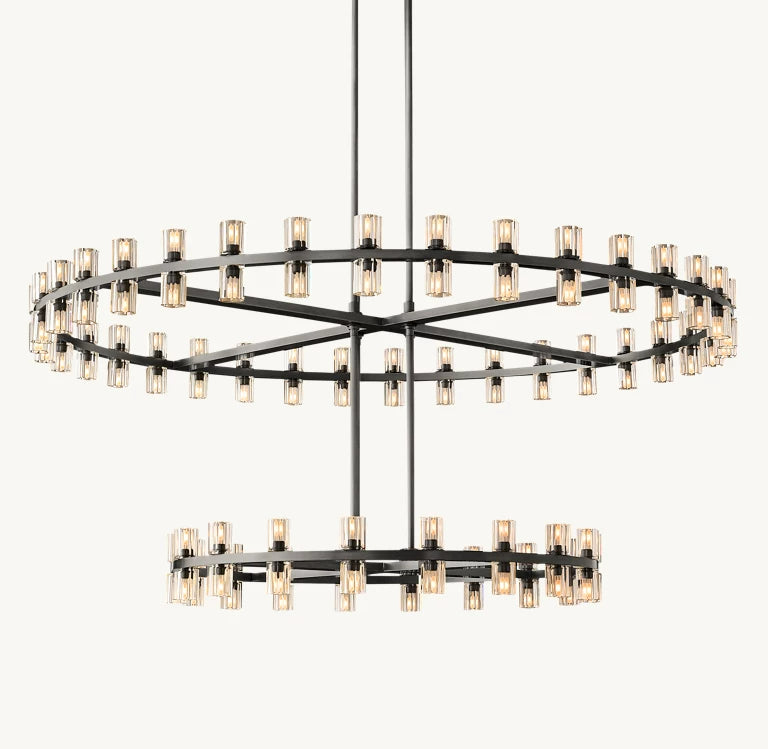 Arcachon Round Chandelier 36" 48" 60"