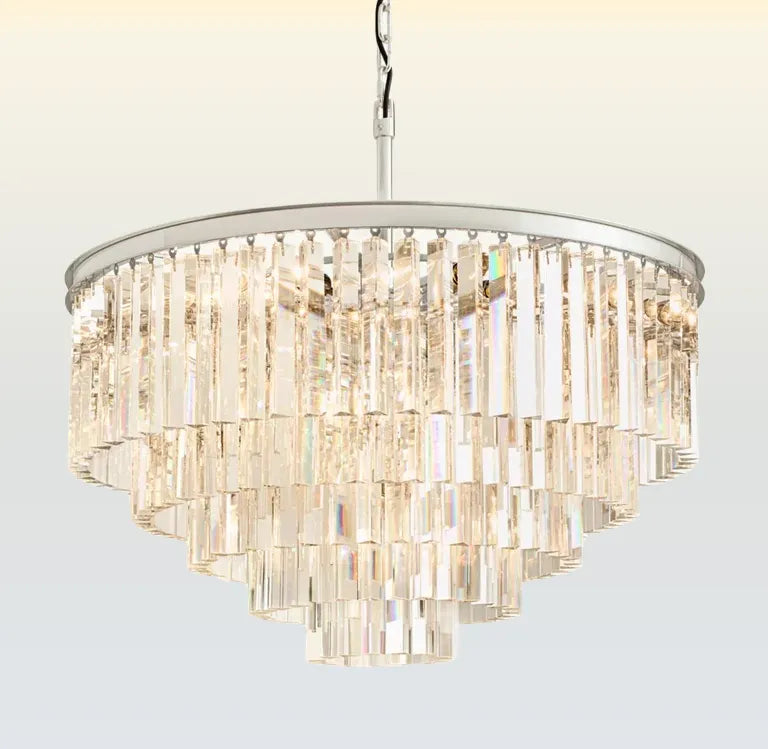 Odeon Round Chandelier For Living Room Dining Room 20" 32" 44"