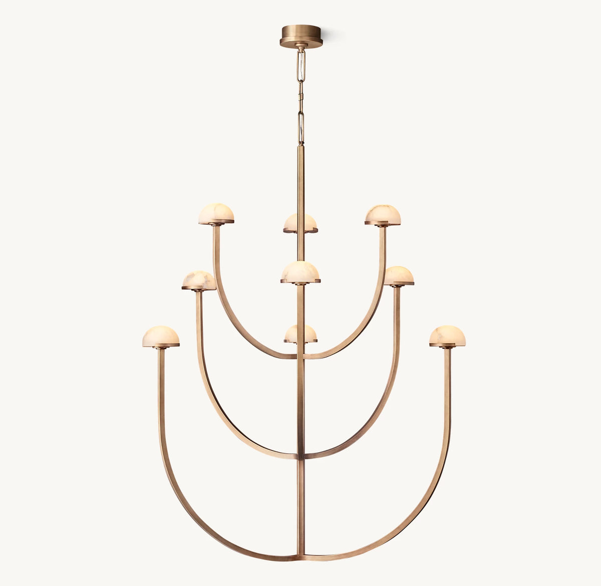 Pedra Round Chandelier 40"