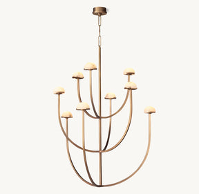 Pedra Round Chandelier 40"