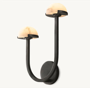 Pedra Double Sconce-Left 15"