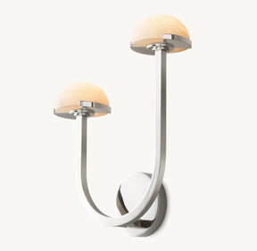 Pedra Double Sconce-Left 15"