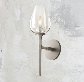 Tulip Shape Single Sconce