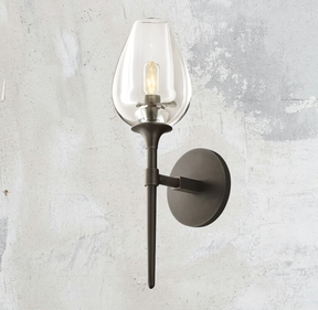 Tulip Shape Single Sconce