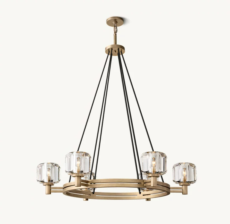 Demaret Round Chandelier 36'' 48'' 60''