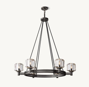 Demaret Round Chandelier 36'' 48'' 60''