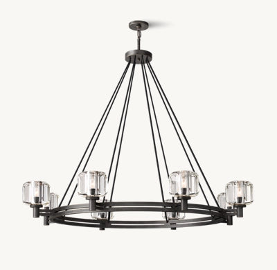 Demaret Round Chandelier 36'' 48'' 60''