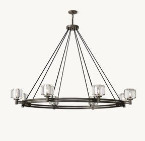 Demaret Round Chandelier 36'' 48'' 60''