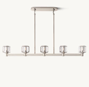 Demaret Double and Single Linear Chandelier 54'' 72''