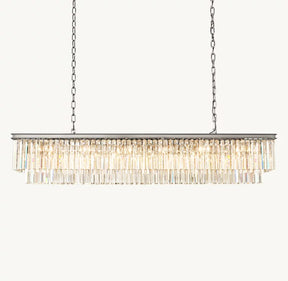 Odeon Rectangular Chandelier For Living Room Dining Room