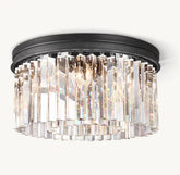 K9 Crystal Round Chandelier & Flush mount For Living Room Dining Room 32" 43"