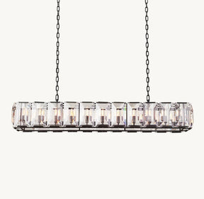 Harlow Crystal Rectangular Chandelier 42" 55" 62" 74"