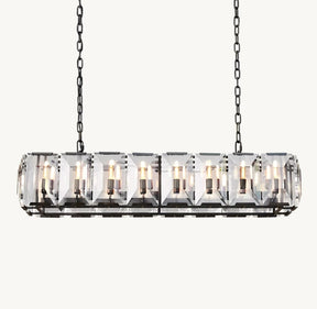 Harlow Crystal Rectangular Chandelier 42" 55" 62" 74"