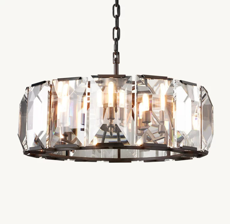 Harlow Crystal Round Chandelier 19'' 31'' 43''  60''