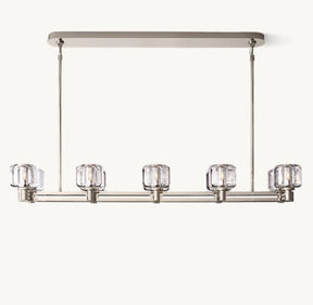 Demaret Double and Single Linear Chandelier 54'' 72''