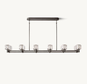 Demaret Double and Single Linear Chandelier 54'' 72''