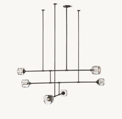 Demaret Round Chandelier 36'' 48'' 60''