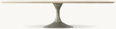 Aero Stone Rectangular Dining Table
