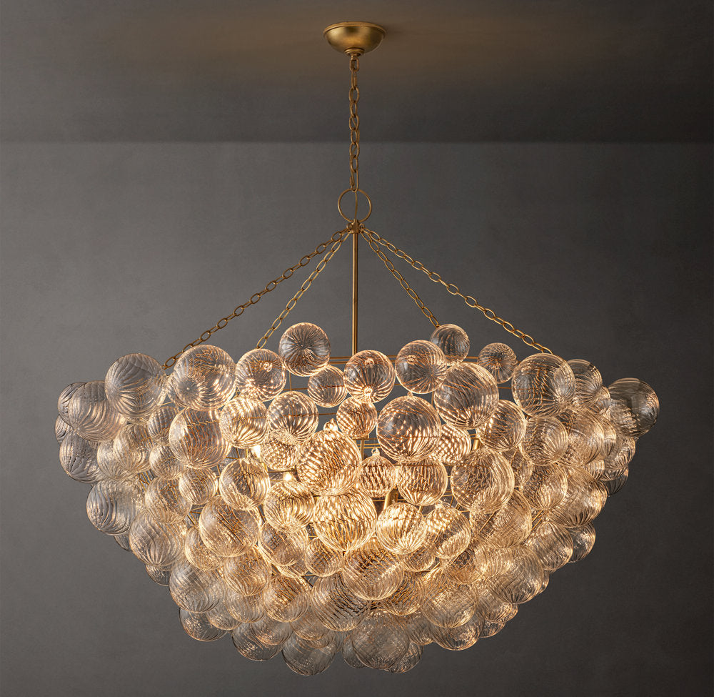 TALIA ROUND CHANDELIER 56"