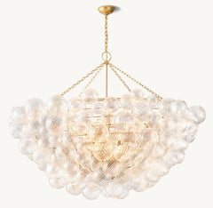 TALIA ROUND CHANDELIER 66"