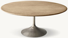 Aero Wood Round Dining Table